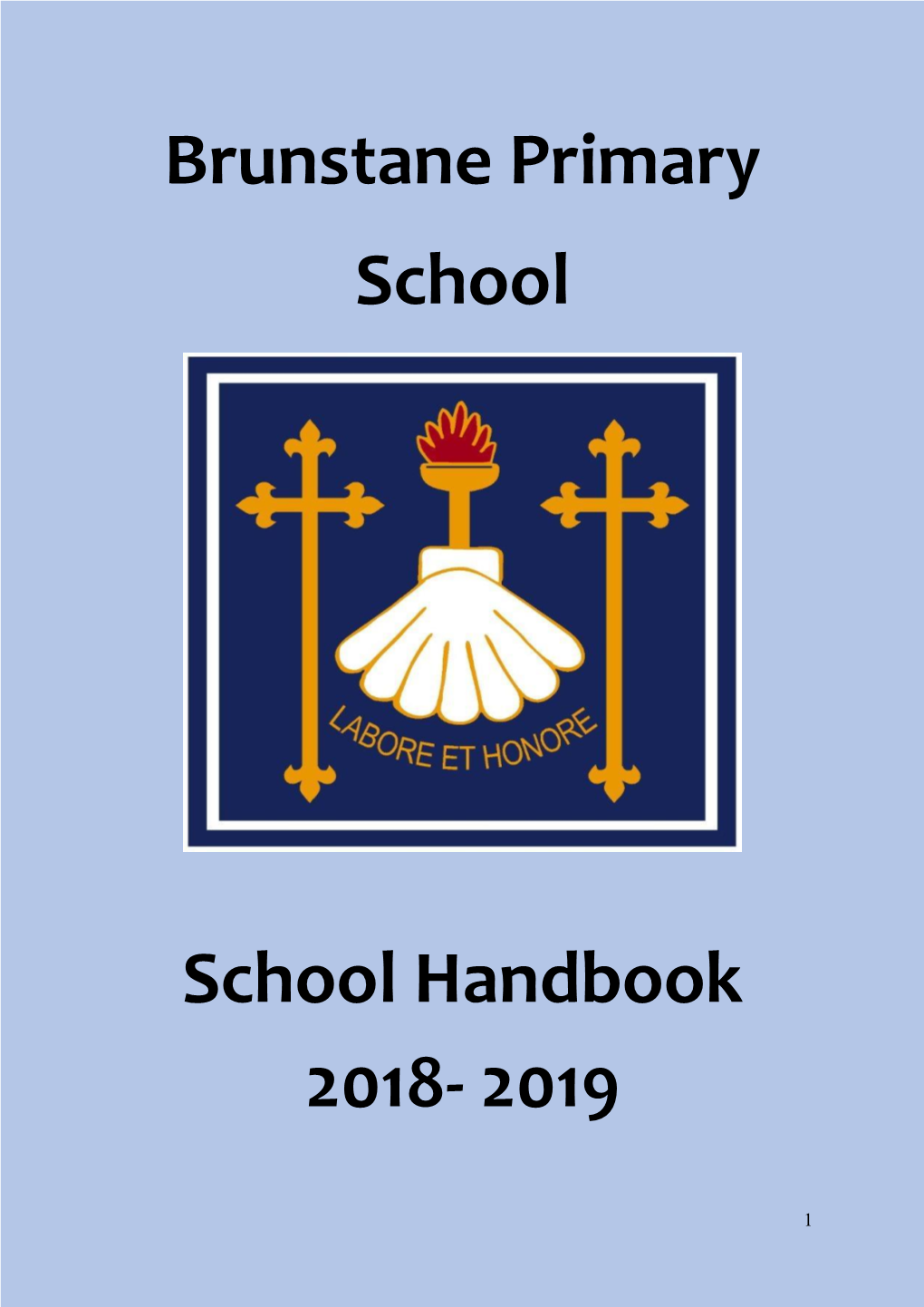 Brunstane Primary School School Handbook 2018