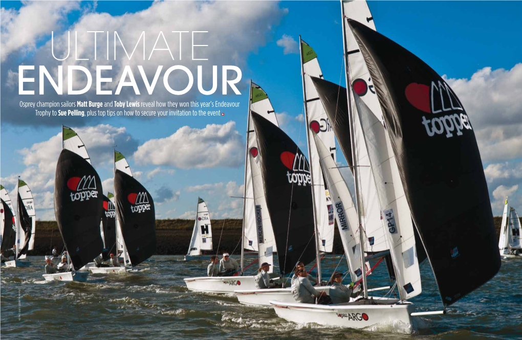 Osprey Champion Sailorsmatt Burgeandtoby Lewisreveal How