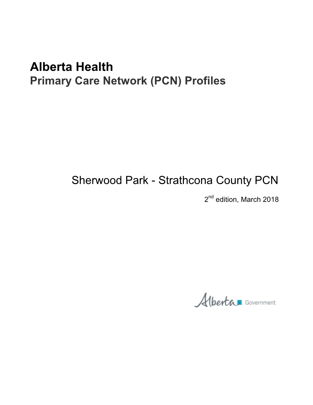 Sherwood Park - Strathcona County PCN