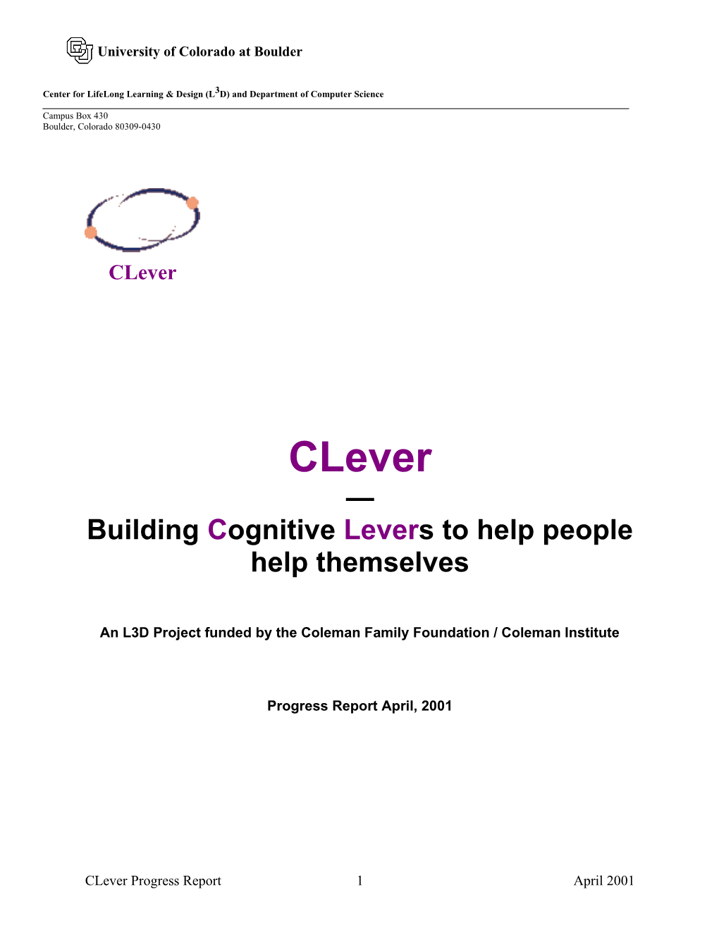 Clever Project Report