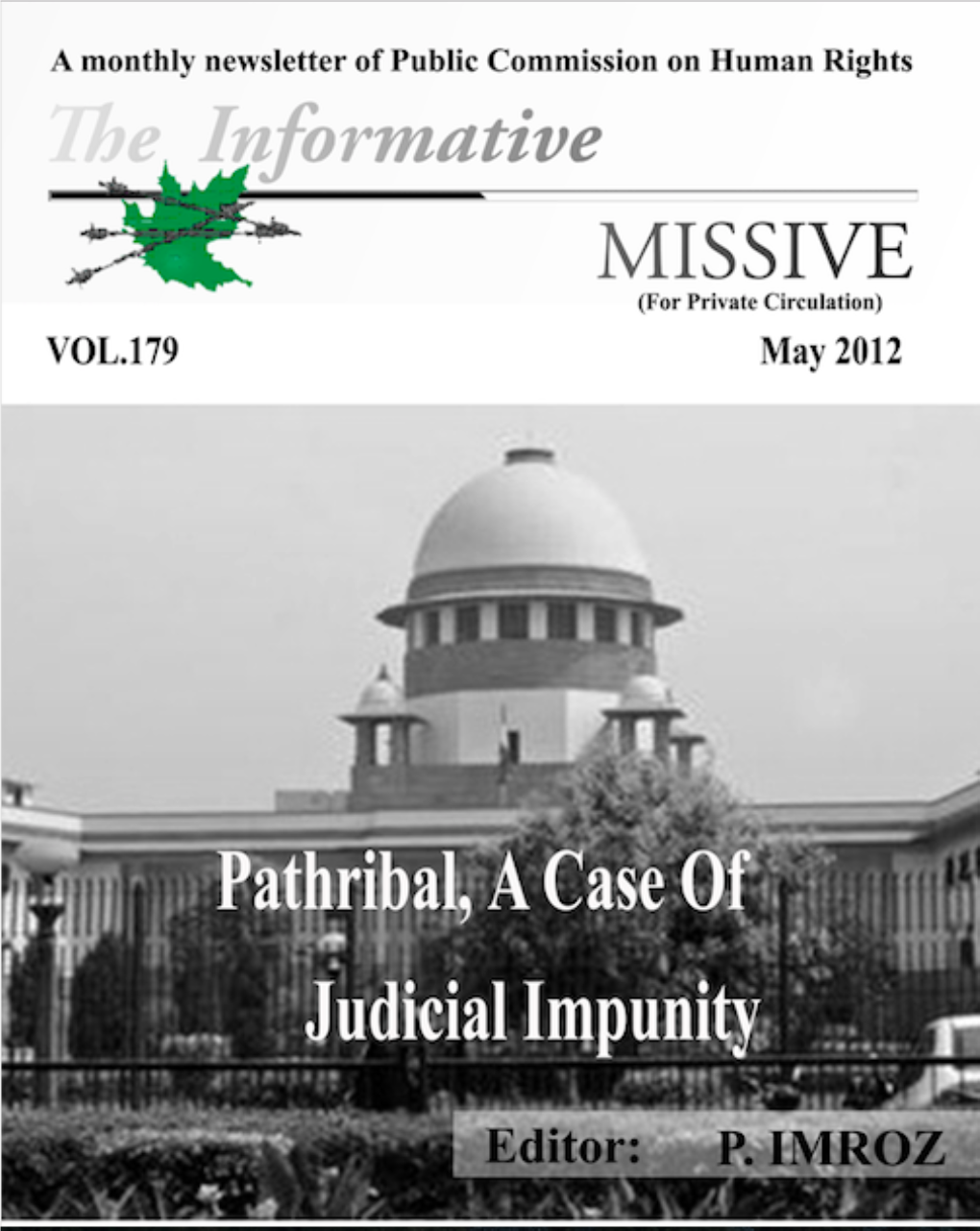 To Download May 2012 Missive