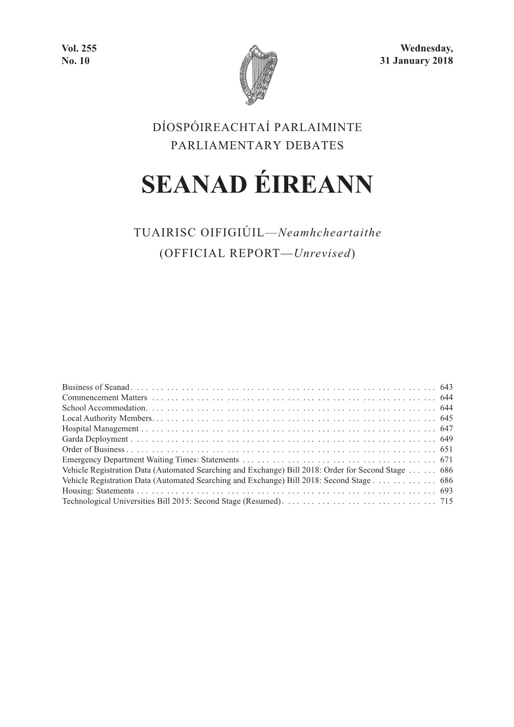 Seanad Éireann