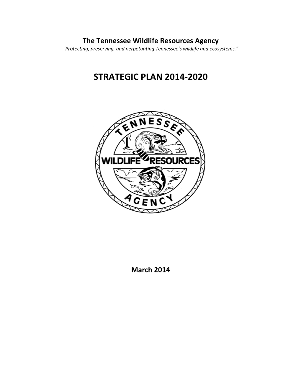 TWRA Strategic Plan (2014-2020)