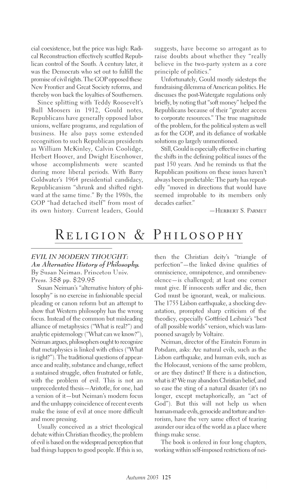 Religion & Philosophy