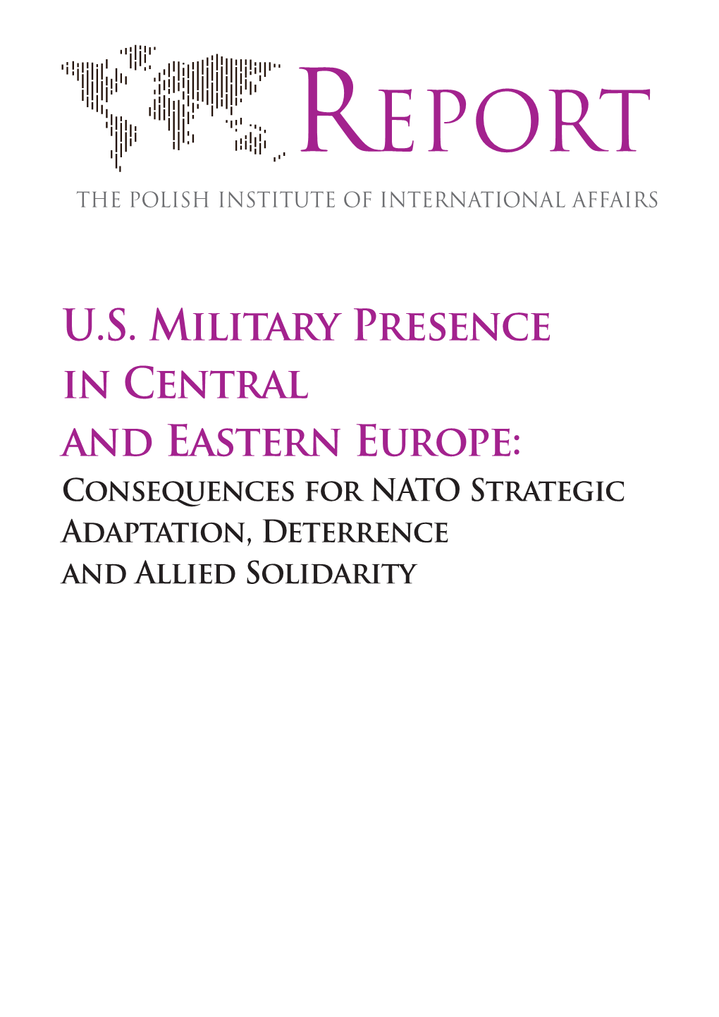US Military Presence in Central and Eastern Europe
