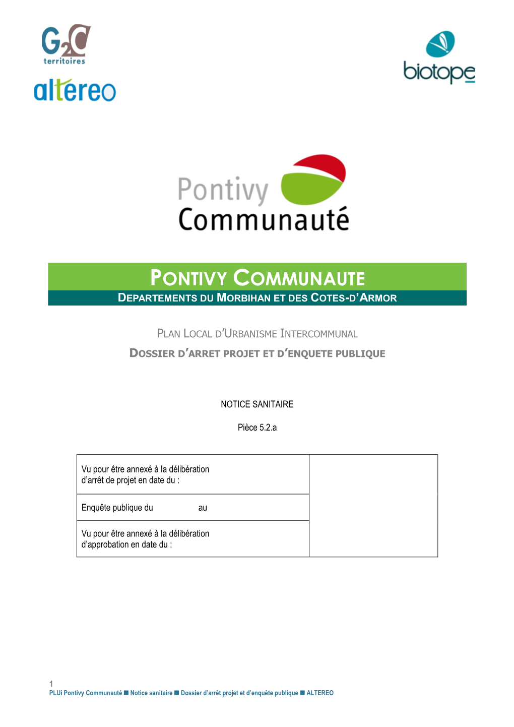 Pontivy Communaute Departements Du Morbihan Et Des Cotes-D’Armor