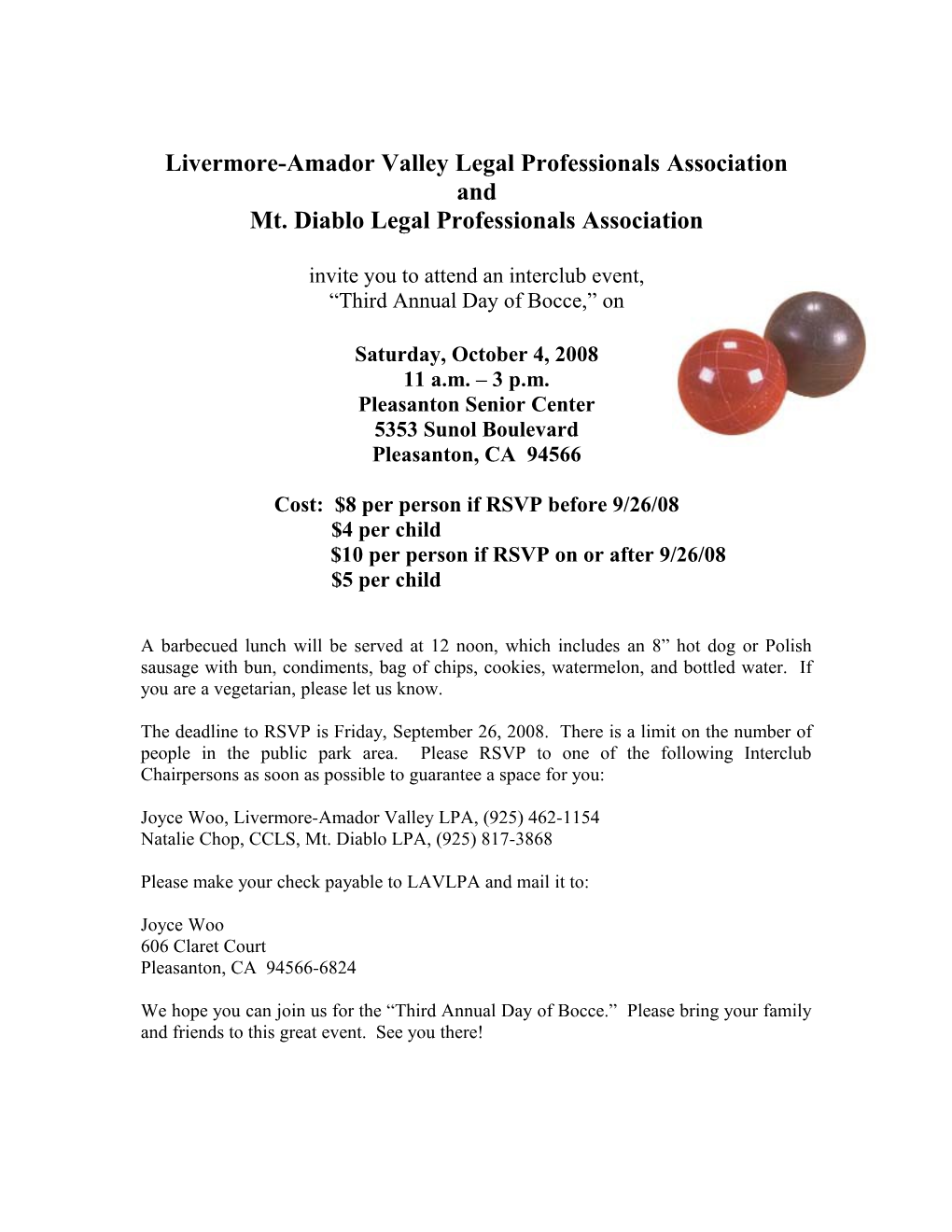 Livermore-Amador Valley Legal Professionals Association