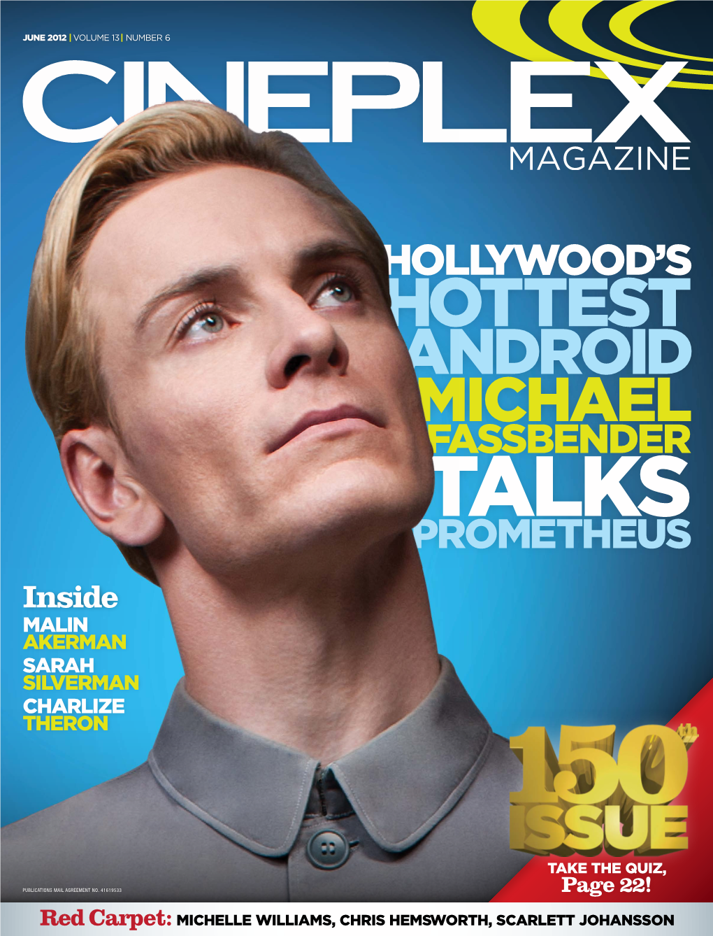 Hottest ANDROID Michael Fassbender TALKS Prometheus Inside Malin Akerman Sarah Silverman Charlize Theron