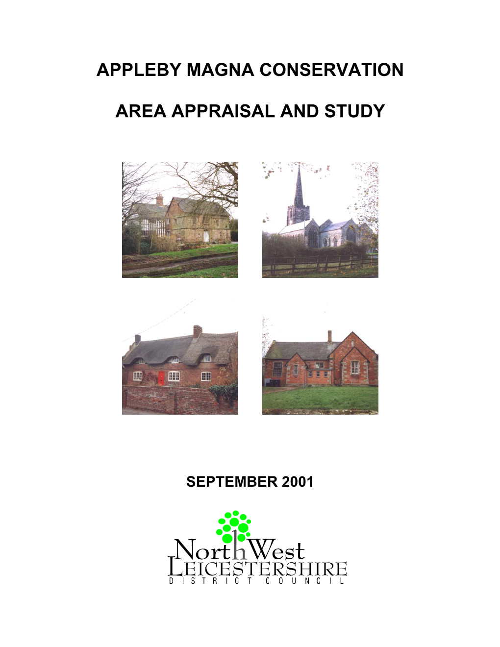 Appleby Magna Conservation Area Appraisal and Study