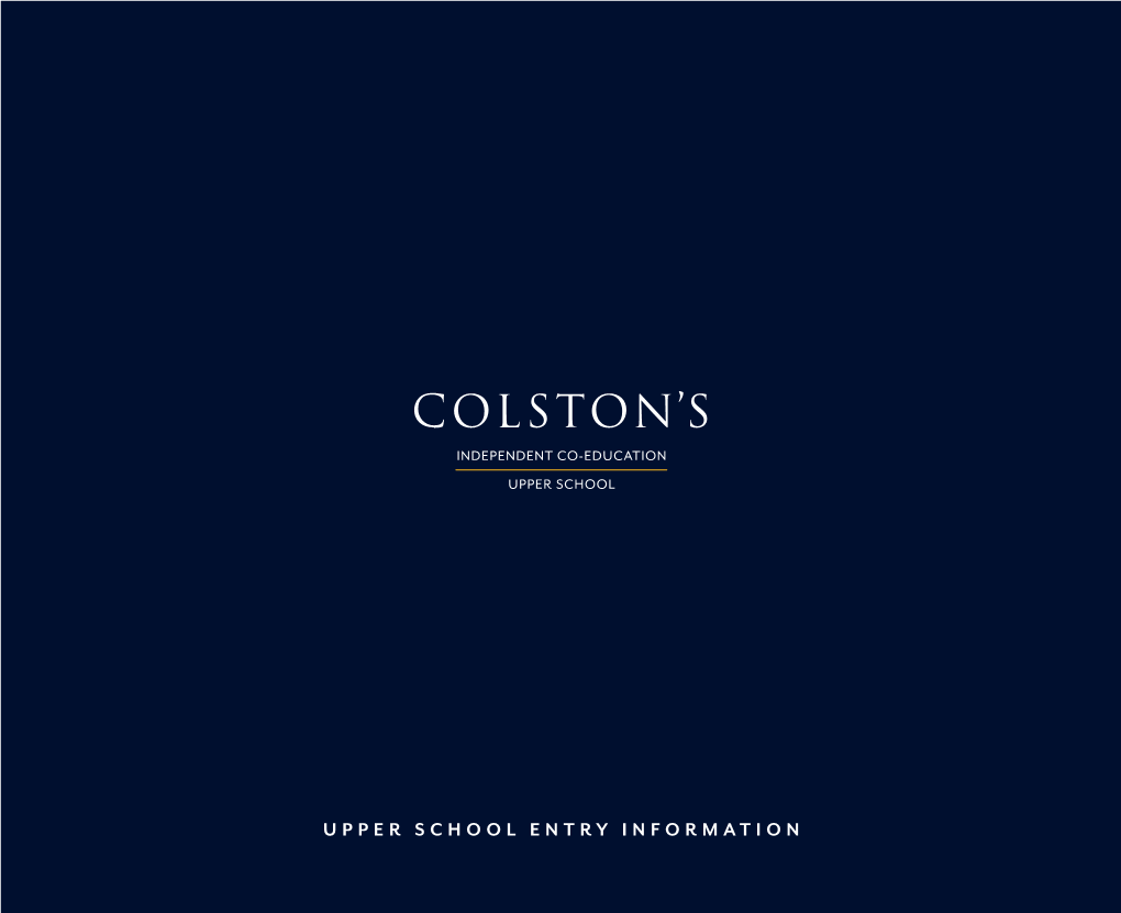 Colston's School