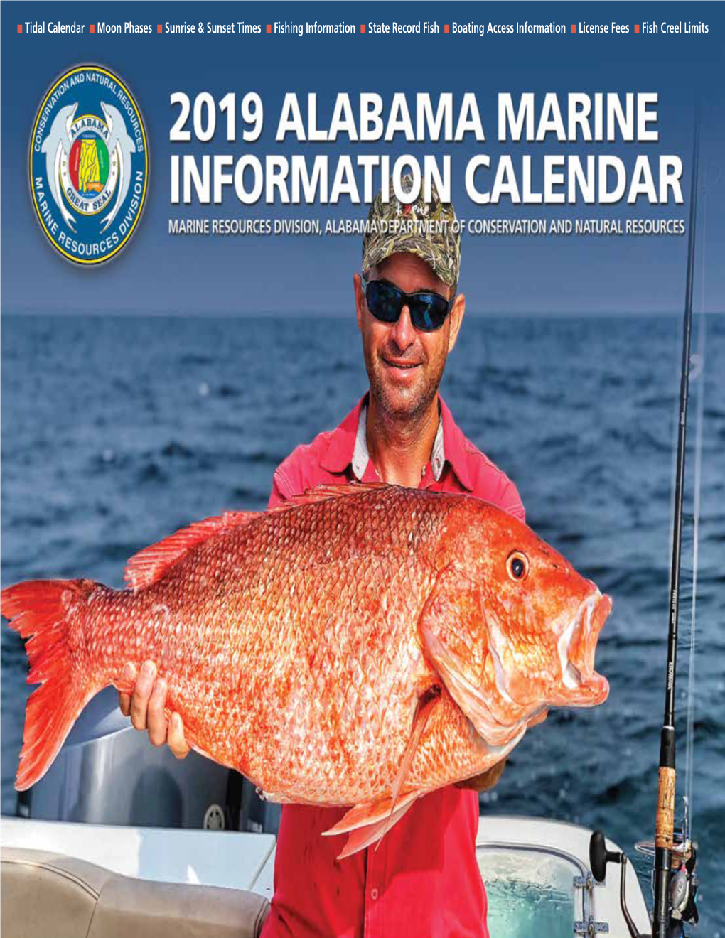 Alabama Marine Resources Information Calendar