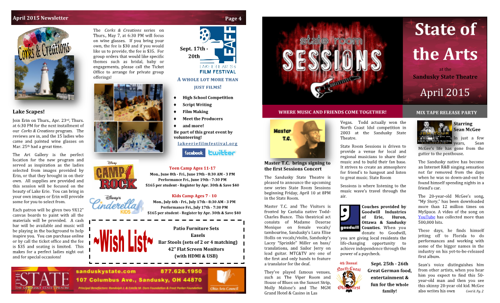 April 2015 Newsletter Page 4