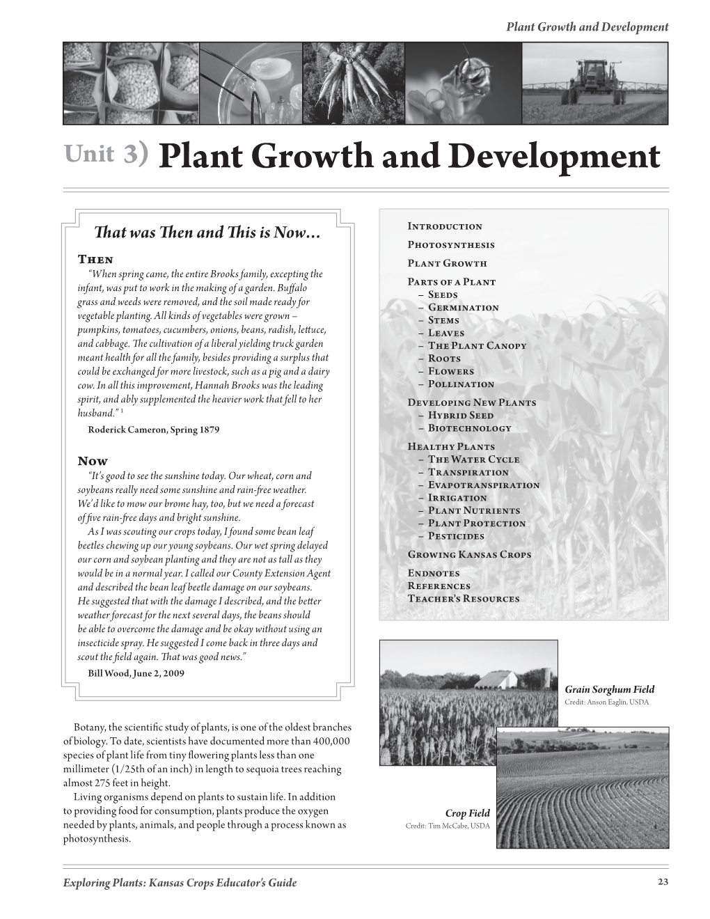 Unit 3) Plant Growth and Development