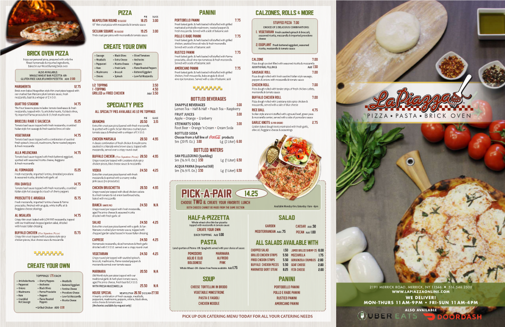 Merrick-Takeout-Menu.Pdf