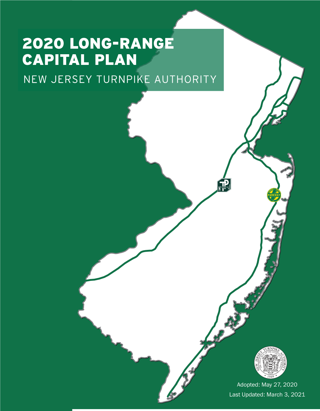 2020 Long-Range Capital Plan New Jersey Turnpike Authority