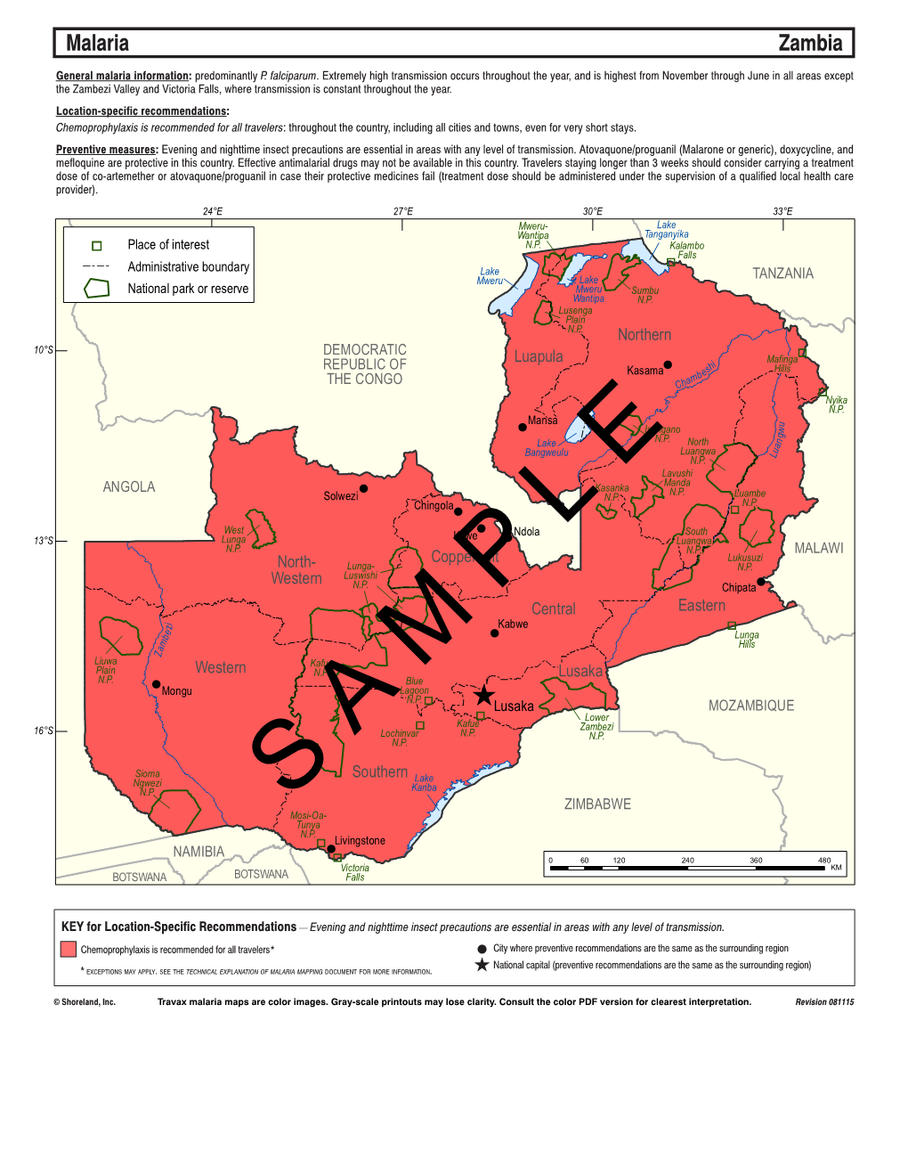 Travax Malaria Maps Are Color Images