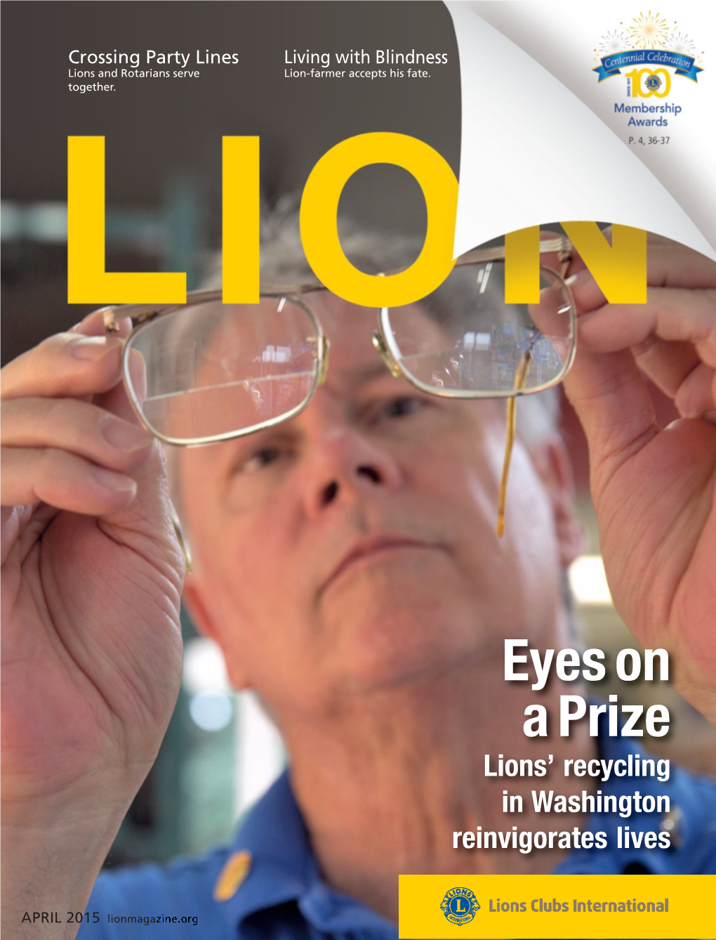 Eyes on a Prize Lions’ Recycling in Washington Reinvigorates Lives