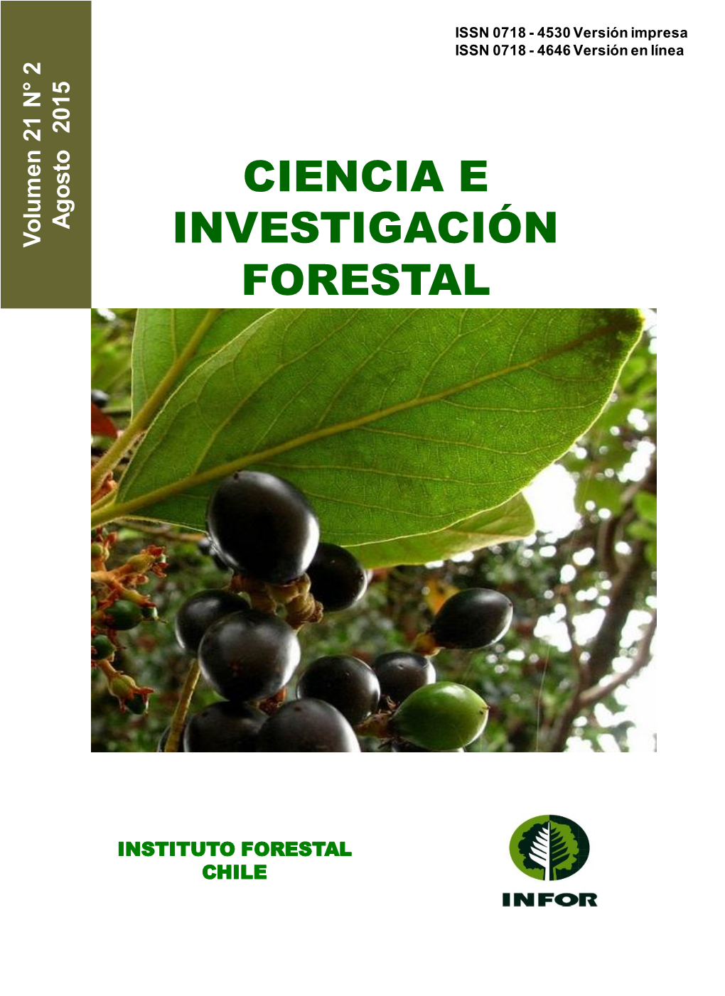 Ciencia E Investigacion Forestal 21