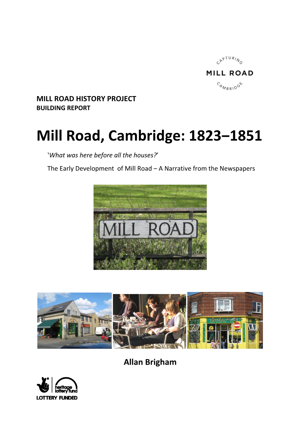 Mill Road, Cambridge: 1823‒1851