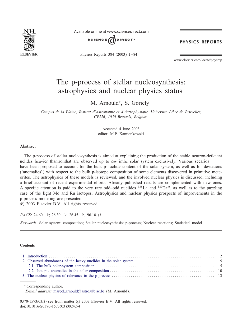 The P-Process of Stellar Nucleosynthesis: Astrophysics and Nuclear Physics Status