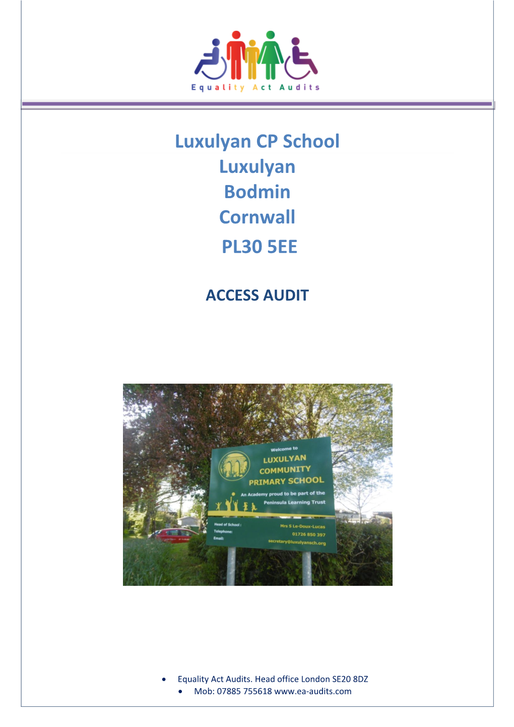 Luxulyan CP School Luxulyan Bodmin Cornwall PL30 5EE