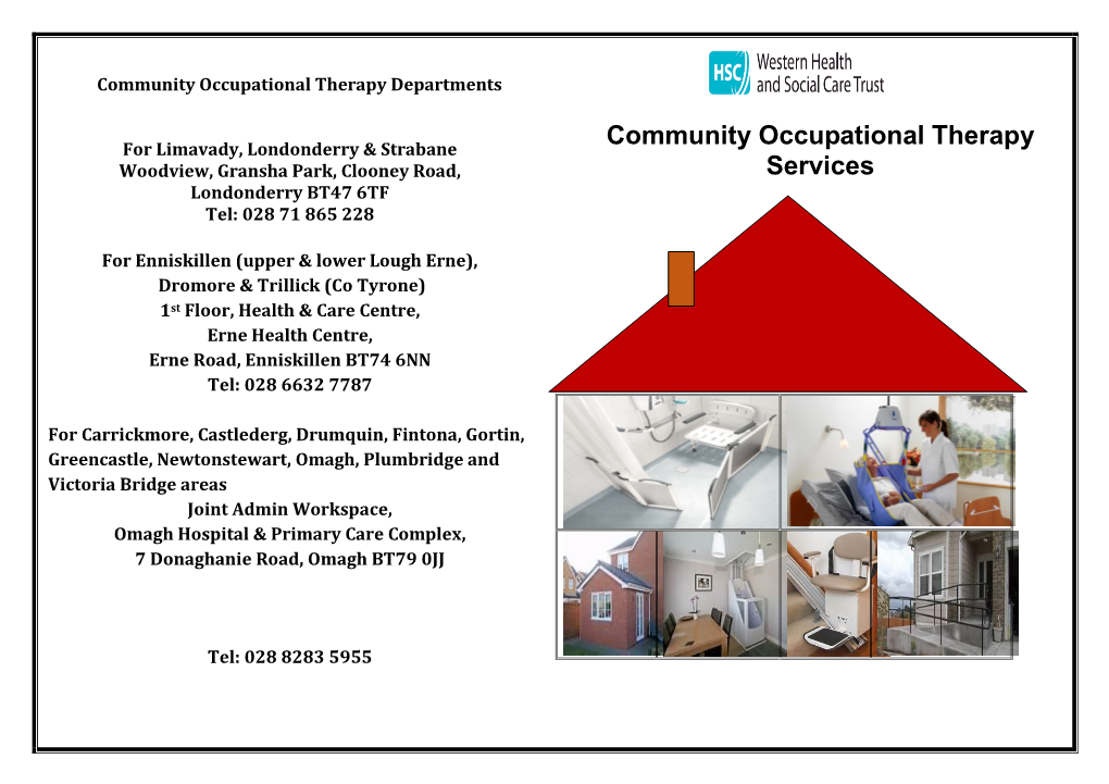 Community Occupational Therapy Services