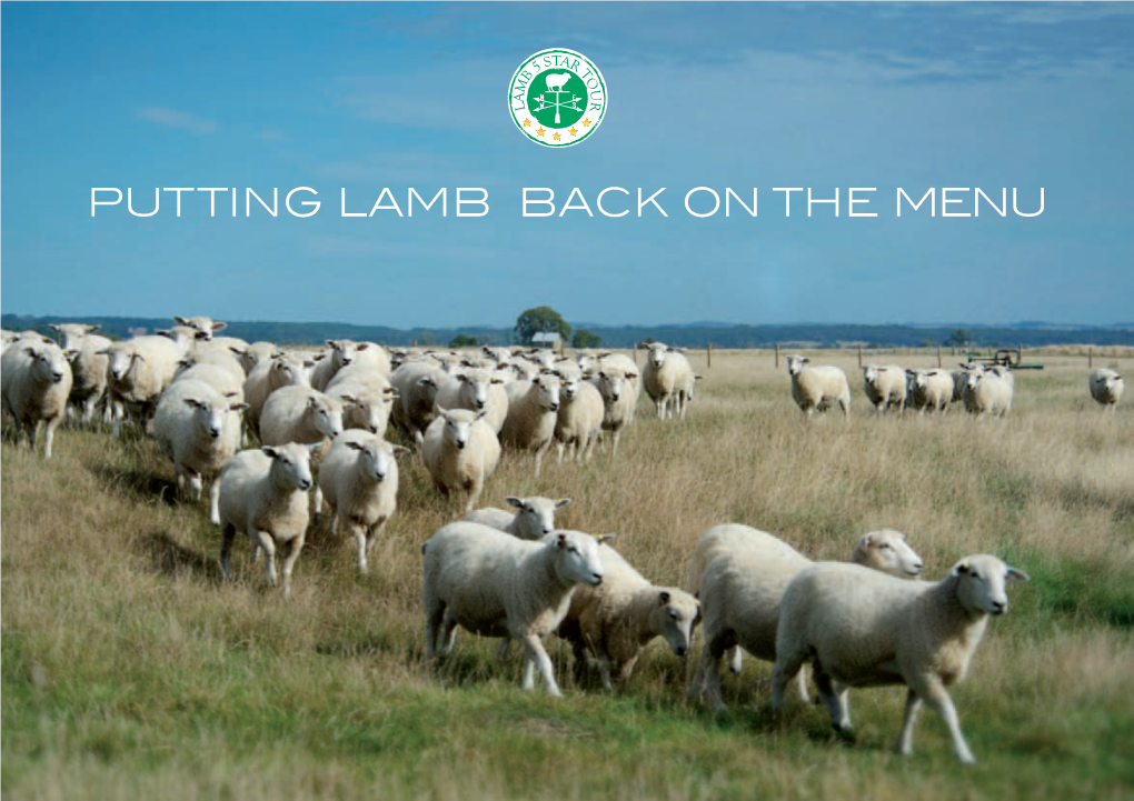 Putting Lamb Back on the Menu Guaranteed Assurance Standards