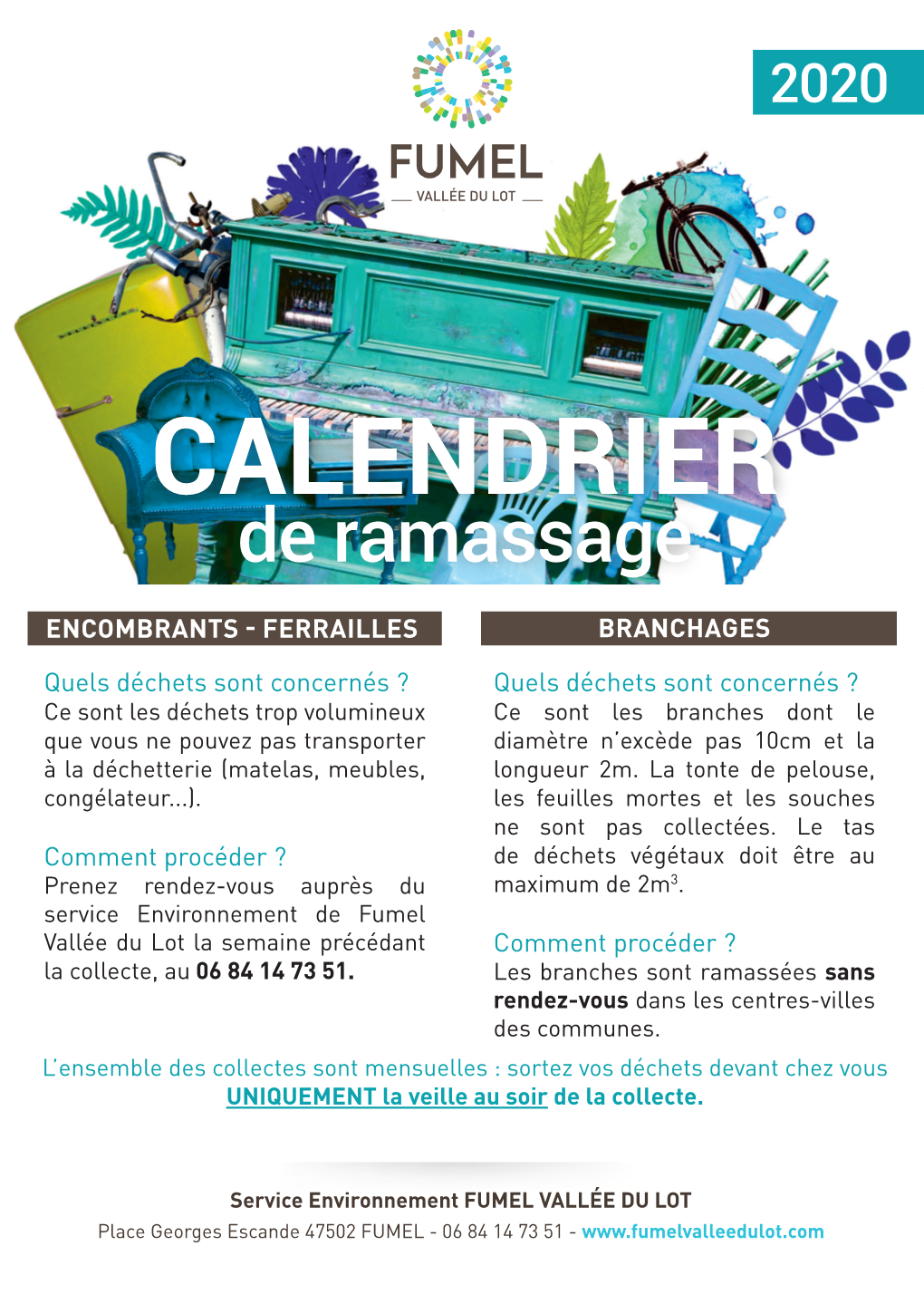 Calendrier Ramassage 2020 CALAMEO