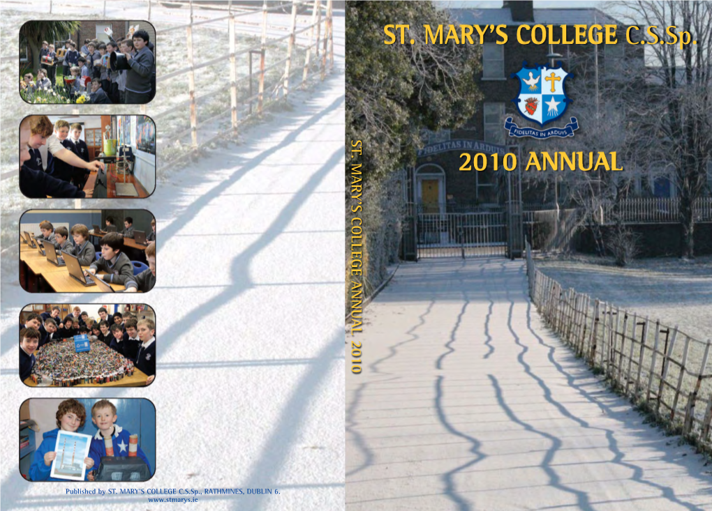 St Marys College Annual 2010 - Pages 1 to 52 Layout 1 20/11/2010 09:53 Page 41
