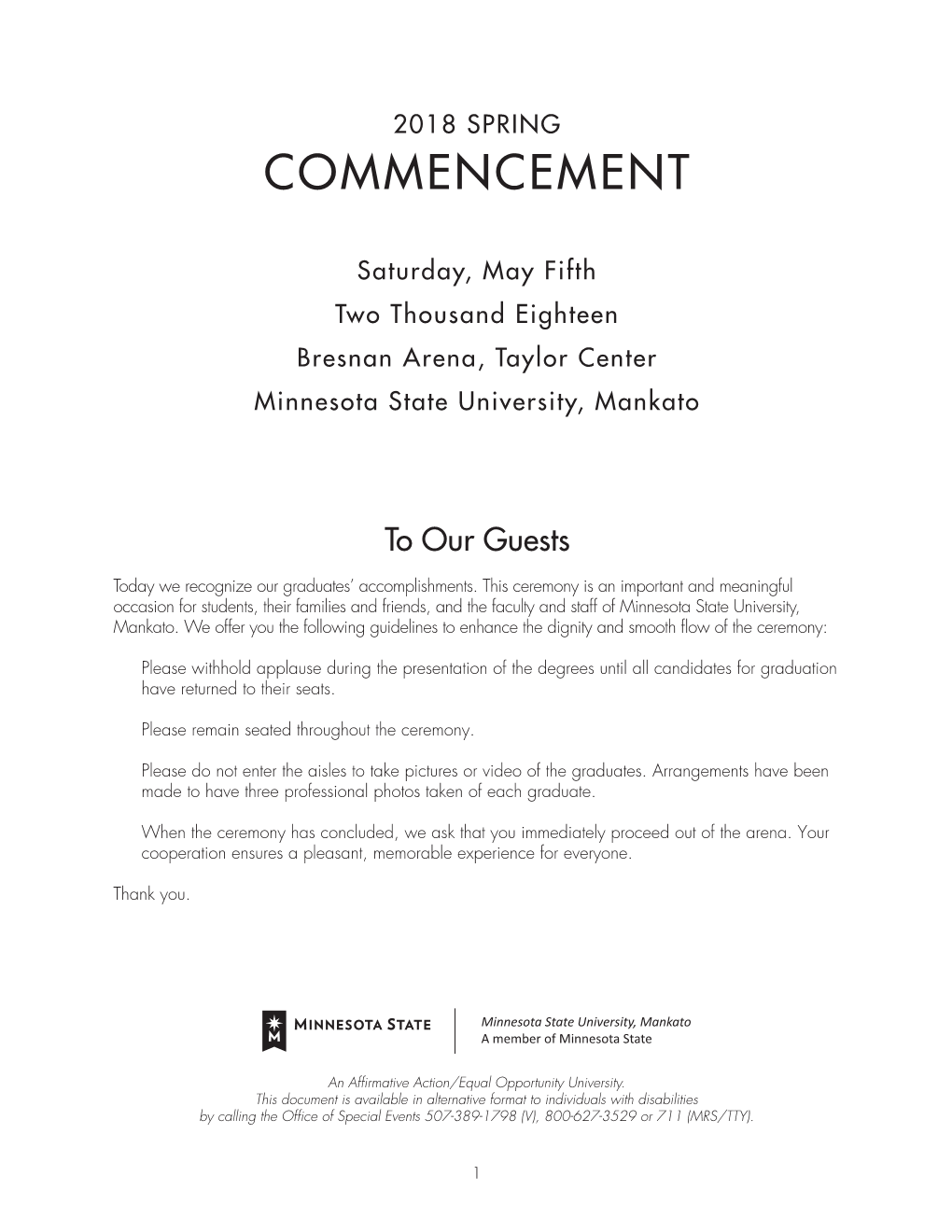 Commencement