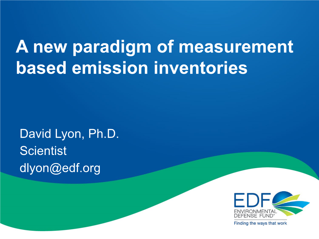 Methane Synthesis Study: Quantifying CH4 Emissions from the U.S. Oil