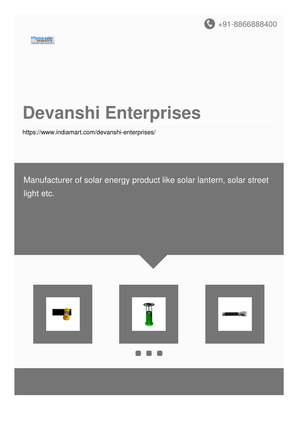 Devanshi Enterprises