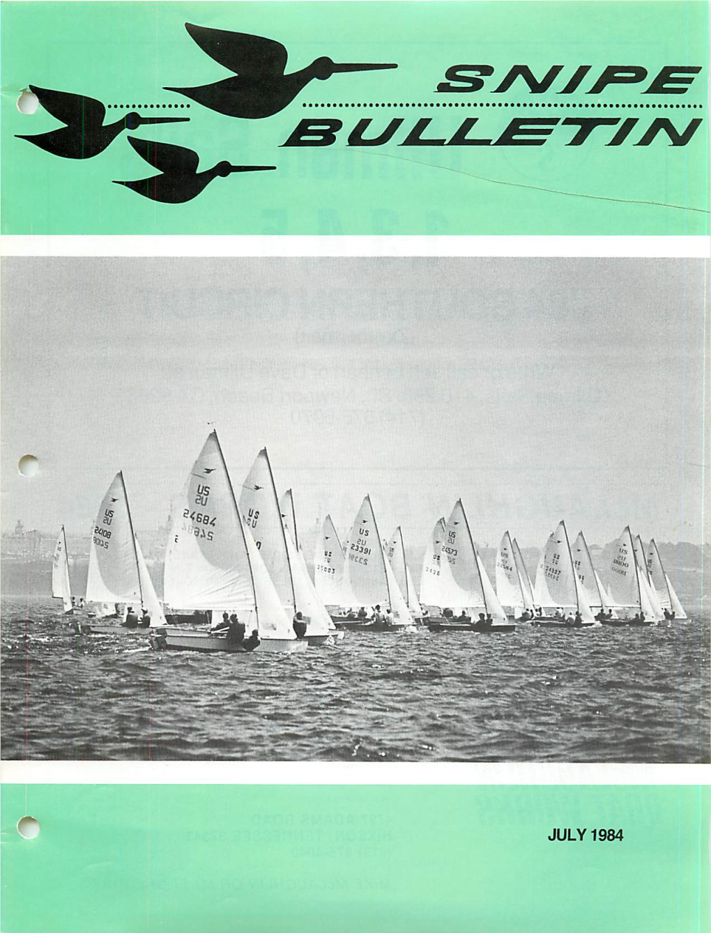 JULY 1984 © Ullman Sails 1,3,4,5 '84 SOUTHERN CIRCUIT (Zimmerman)