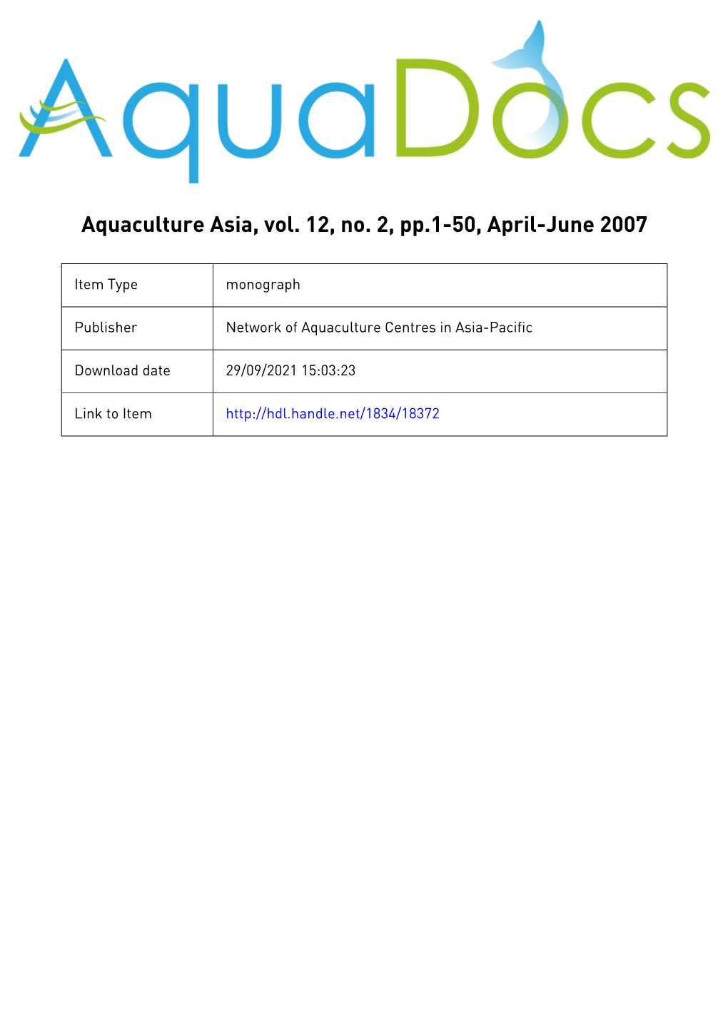 Aquaculture Asia April Jan 07 Draft.Indd