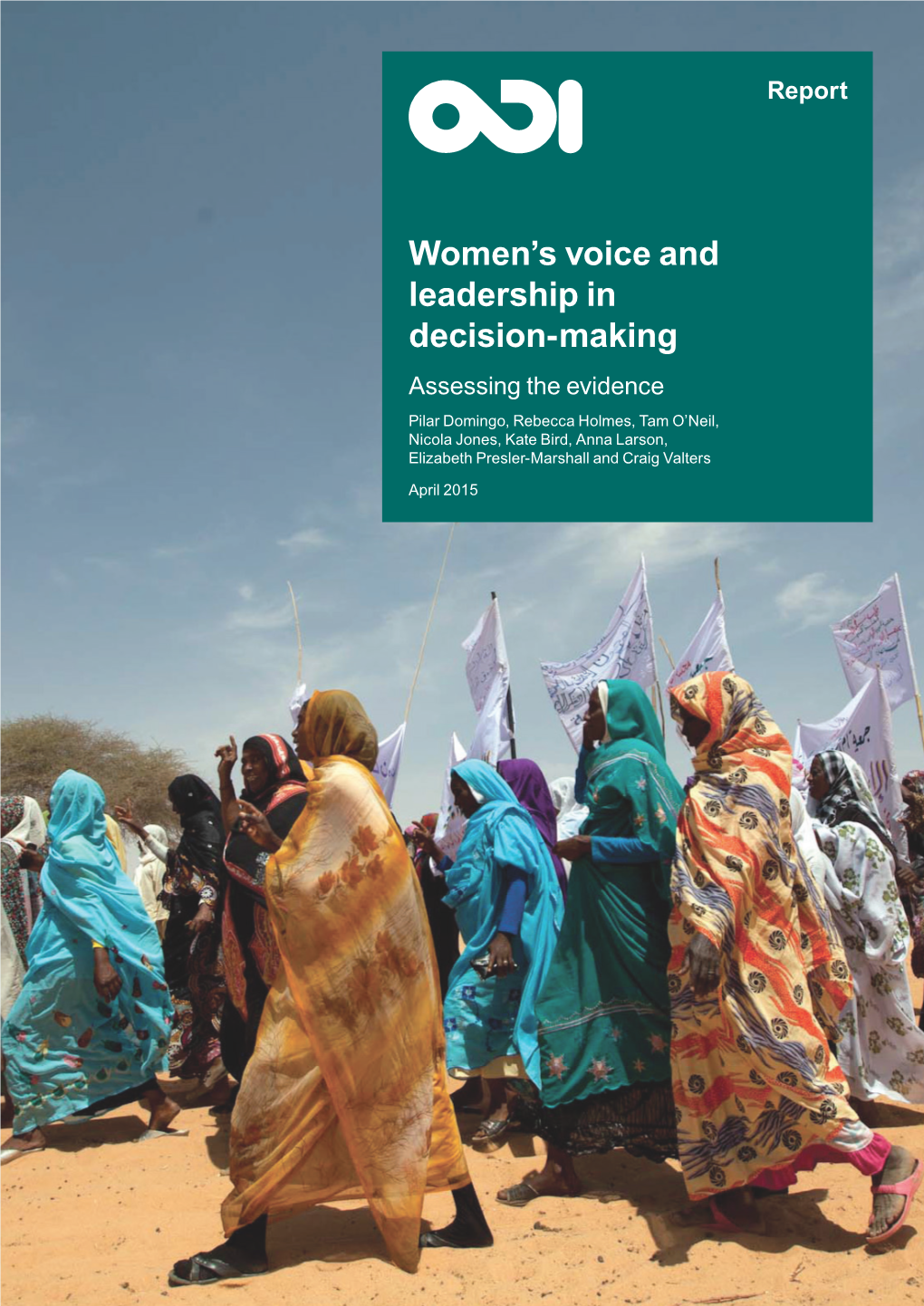 Women's Voice and Leadership in Decision-Making