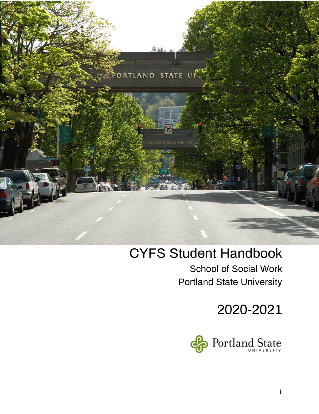 CYFS Program Handbook 2020-2021