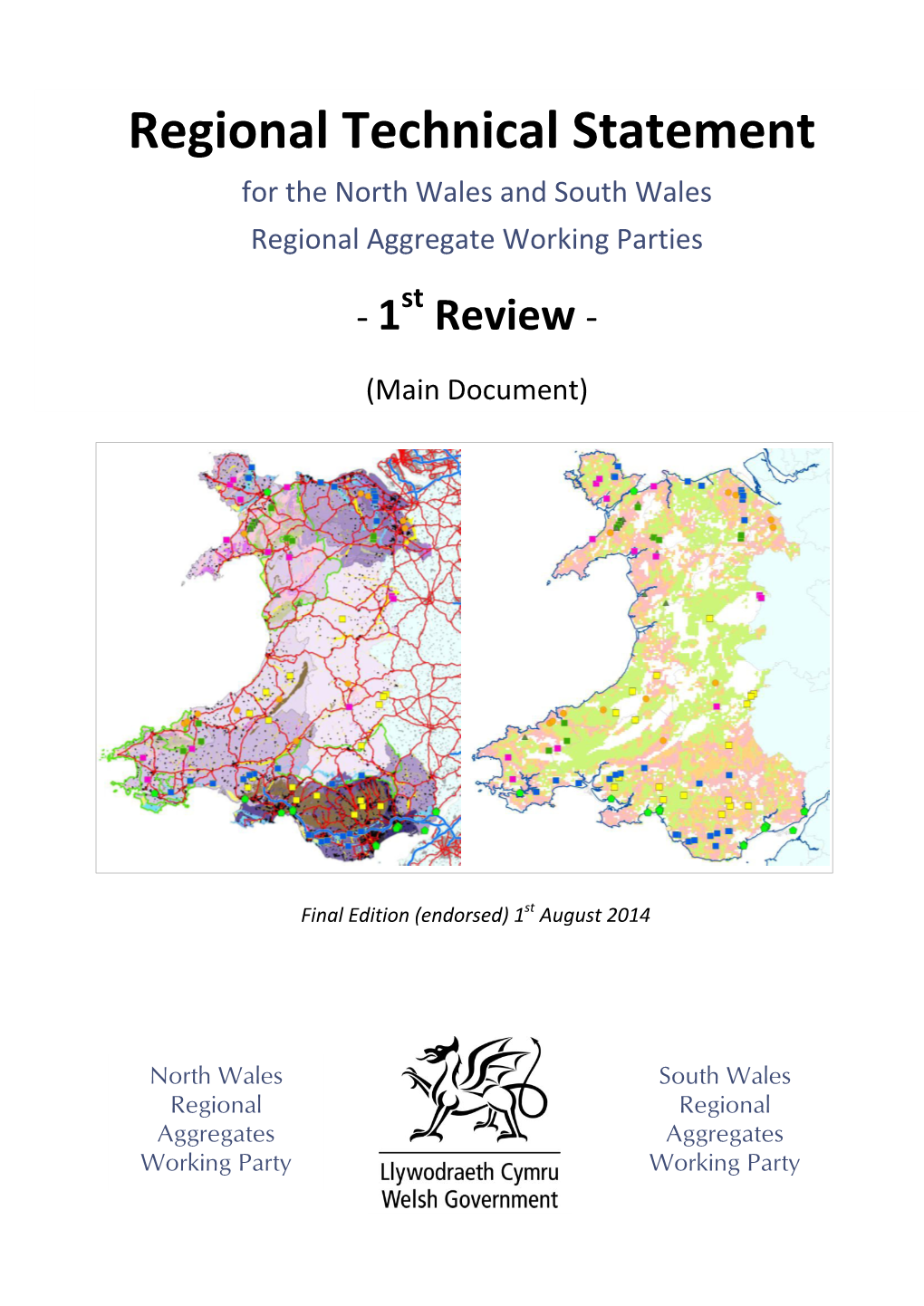 Regional Technical Statement 1St Review August 2014