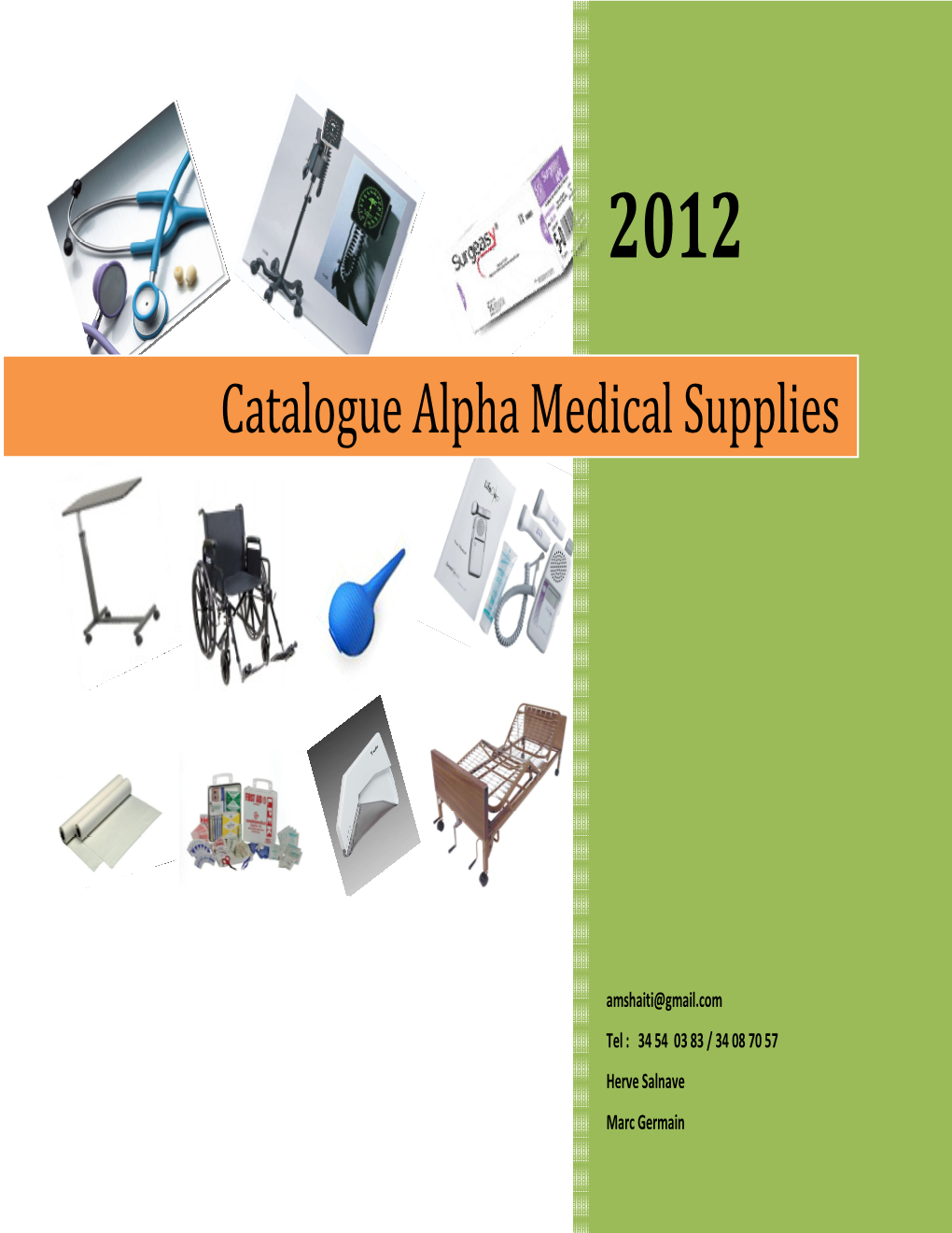 Catalogue Alpha Medical Supplies