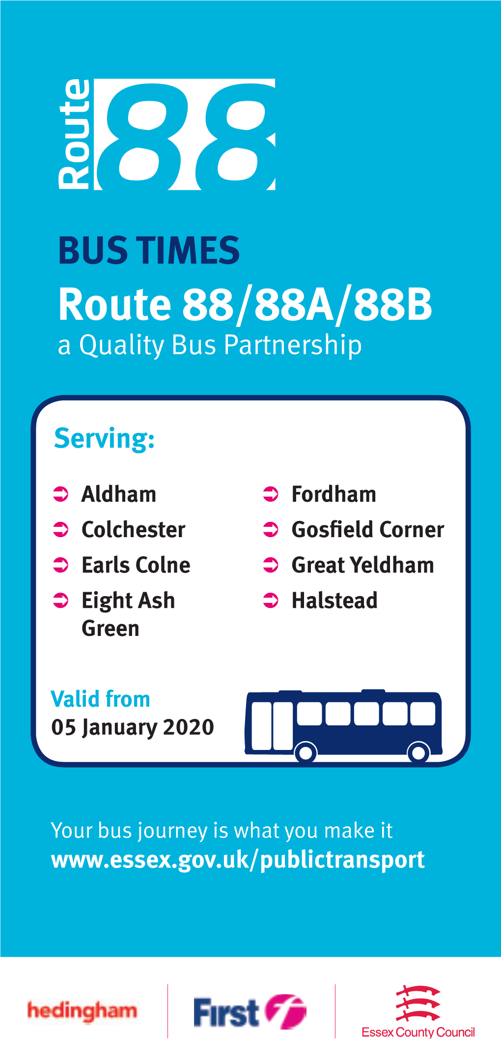 Route 88/88A/88B a Quality Bus Partnership