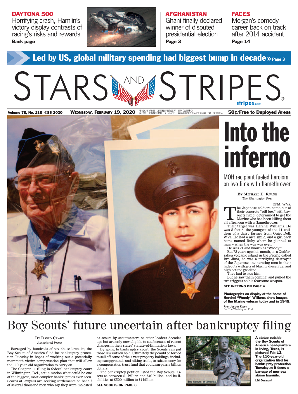 Inferno MOH Recipient Fueled Heroism on Iwo Jima with Flamethrower