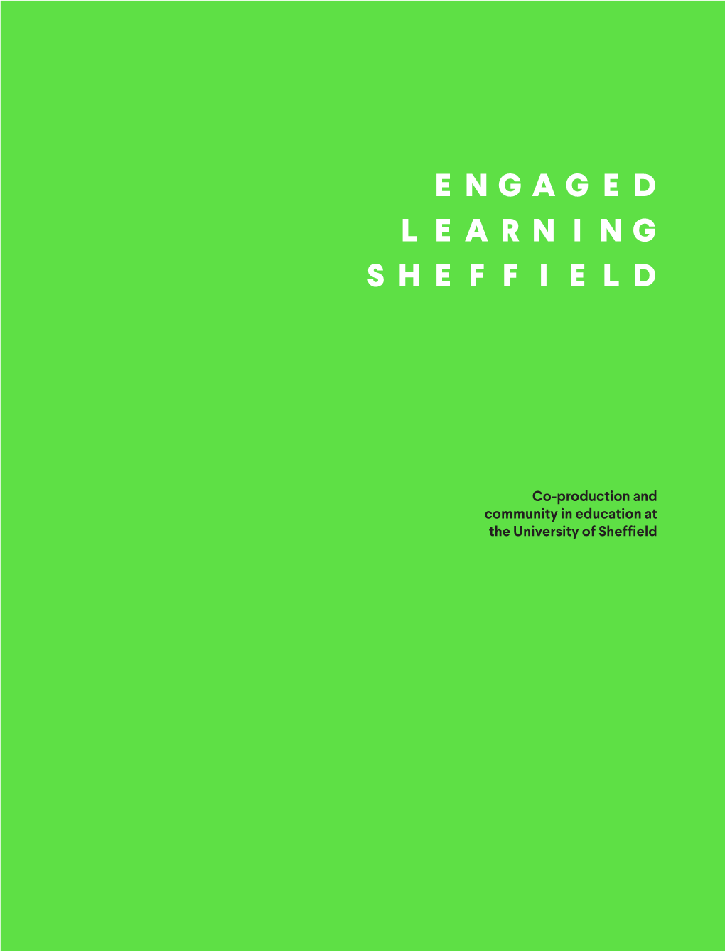Engaged Learning Sheffield 2015 (PDF 6257KB)