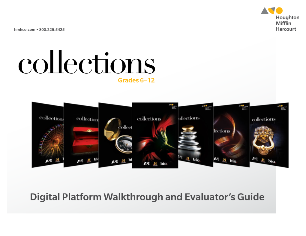 Digital Platform Walkthrough and Evaluator's Guide
