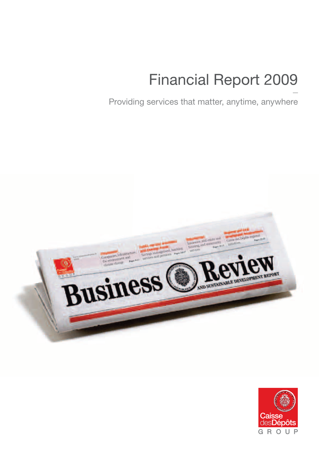 Financial Report 2009