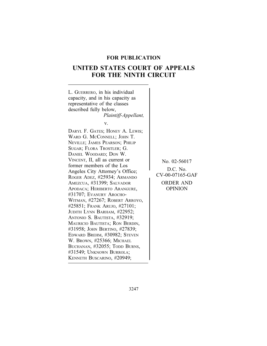 United States Court of Appeals for the Ninth Circuit