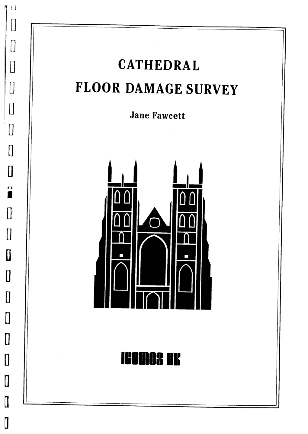 Cathedral Floor Damage Survey