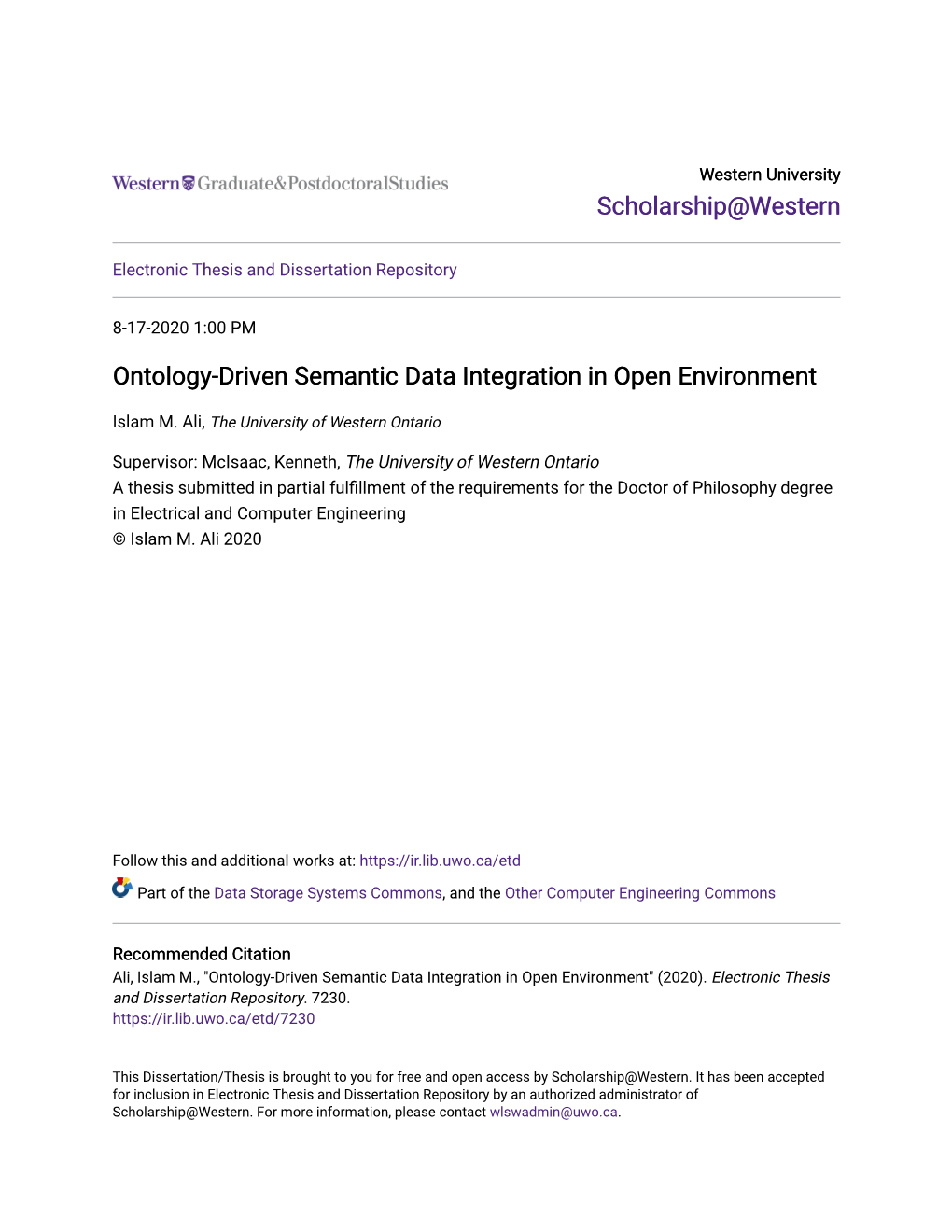 Ontology-Driven Semantic Data Integration in Open Environment