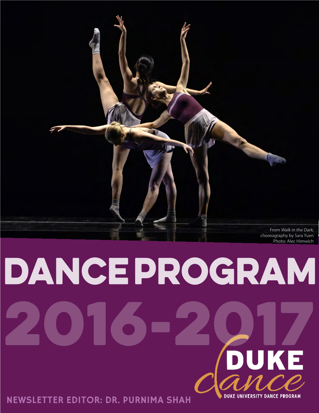 Dance Program 2016-2017