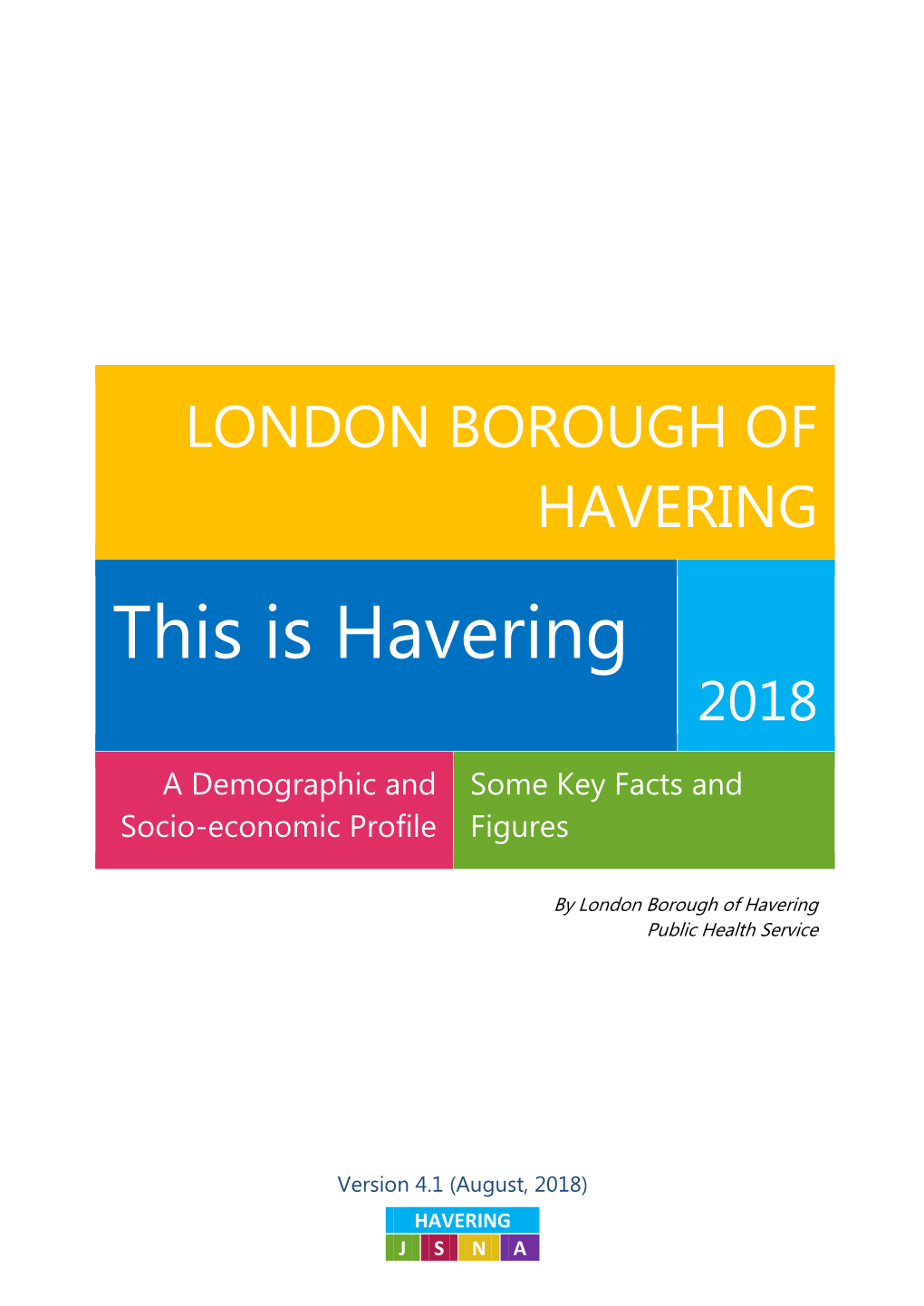 This Is Havering 2018