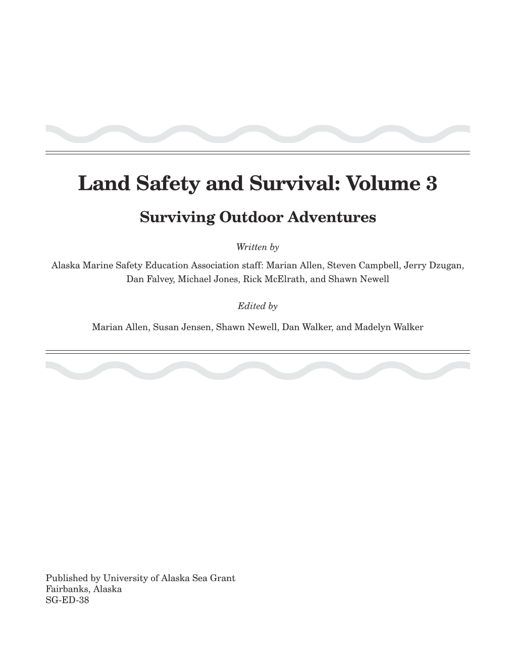 Land Safety & Survival