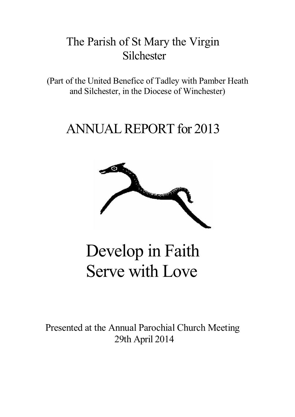 Develop in Faith Serve with Love